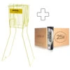 Code Black 25x 4 Ball Tube Plus Basket -Tennis-Point Sales 0005400000 000