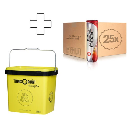 Code Red 25x 4 Ball Tube Plus Ball Bucket 3 Code Red 25x 4 Ball Tube Plus Ball Bucket