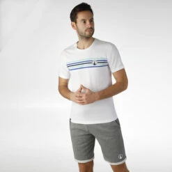 Ocean Stripe T-Shirt Men 10 Ocean Stripe T-Shirt Men -Tennis-Point Sales 00145000 10