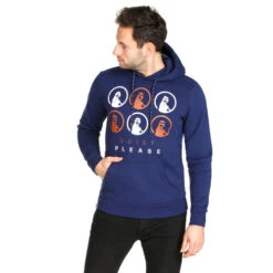 Retro Monkey Hoody Men -Tennis-Point Sales 00293000 13