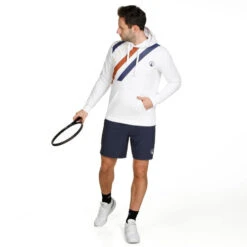 Retro Stripe Hoody Men -Tennis-Point Sales 00295000 0 3