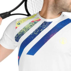 Flashy Retro Receiver T-Shirt Men -Tennis-Point Sales 00359000 0 5