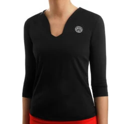 BIDI BADU Ariana Tech V-Neck Long Sleeve Women -Tennis-Point Sales 00477000 13