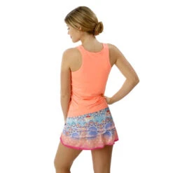 Long Medallion Scalopp Skirt Special Edition Women -Tennis-Point Sales 00891000 11