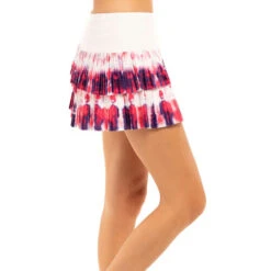 Sunburst Pleated Scallop Skirt Women -Tennis-Point Sales 01233000 12