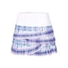 Batik Pleated Scallop Skirt Women