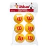 Wilson Starter Foam Balls (Stage 3) 6 Pack -Tennis-Point Sales 0151200000 000 1