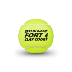 Dunlop Fort Clay Court 4 Ball Tube -Tennis-Point Sales 0162300000 10