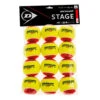 Dunlop Mini Tennis Stage 3 Red 12 Pack -Tennis-Point Sales 0163400000 000
