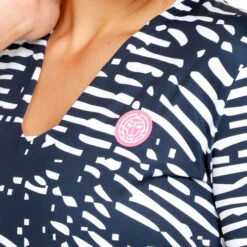 BIDI BADU Fingerprint Printed Long Sleeve Women -Tennis-Point Sales 01898000 0 5