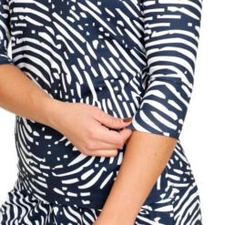 BIDI BADU Fingerprint Printed Long Sleeve Women -Tennis-Point Sales 01898000 0 6 1