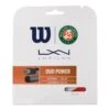 Wilson Duo Power Roland Garros String Set 12,2m -Tennis-Point Sales 02026000 000
