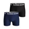 BJØRN BORG Noos Solids Boxer Shorts 2 Pack Men -Tennis-Point Sales 03282000 000