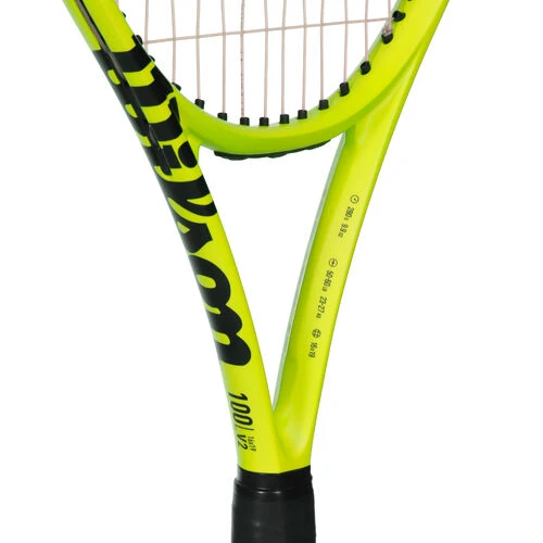 Wilson Clash 100L V2.0 Bright Neon Yellow Tour Racket 7 Wilson Clash 100L V2.0 Bright Neon Yellow Tour Racket - Image 5