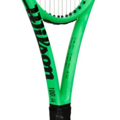 Wilson Blade 100L V8 Bright Neon Green Tour Racket -Tennis-Point Sales 04008000 10