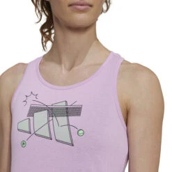 ADIDAS Cat Graphic Tank Top Women 12 ADIDAS Cat Graphic Tank Top Women -Tennis-Point Sales 17347000 16