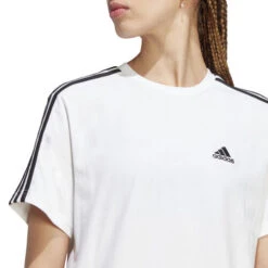 ADIDAS Essentials 3-Stripes Single Jersey Crop T-Shirt Women -Tennis-Point Sales 17754000 16