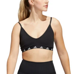 ADIDAS Purebare Light-Support Sports Bras Women 12 ADIDAS Purebare Light-Support Sports Bras Women -Tennis-Point Sales 17831000 13