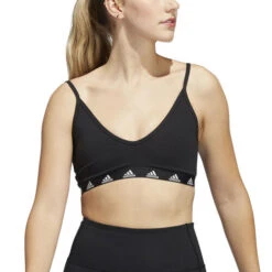 ADIDAS Purebare Light-Support Sports Bras Women 14 ADIDAS Purebare Light-Support Sports Bras Women -Tennis-Point Sales 17831000 16