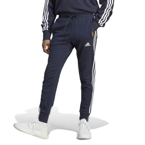 ADIDAS Essentials French Terry Tapered Cuff 3-Stripes Training Pants Men 4 ADIDAS Essentials French Terry Tapered Cuff 3-Stripes Training Pants Men - Image 2