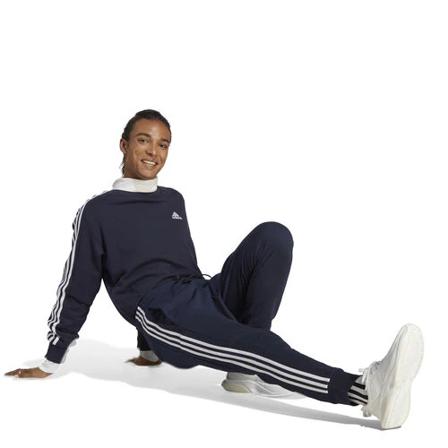 ADIDAS Essentials French Terry Tapered Cuff 3-Stripes Training Pants Men 6 ADIDAS Essentials French Terry Tapered Cuff 3-Stripes Training Pants Men - Image 4