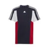 ADIDAS Colorblock 3-Stripes Regular Fit T-Shirt Boys -Tennis-Point Sales 18050000 000