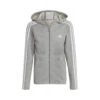 ADIDAS 3 Stripes Zip Hoodie Girls -Tennis-Point Sales 18339000 000