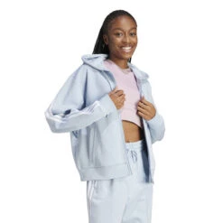 ADIDAS Linear French Terry Zip Hoodie Women -Tennis-Point Sales 18380000 13