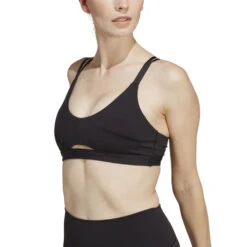 ADIDAS YO Long Studio Low-Support Sports Bras Women -Tennis-Point Sales 18507000 17