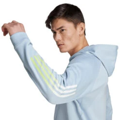 ADIDAS Training Icons 3 Stripes Zip Hoodie Men -Tennis-Point Sales 18536000 17