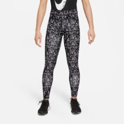 Nike Dri-Fit Icon One Luxe All Over Print Tight Kids -Tennis-Point Sales 56074000 14