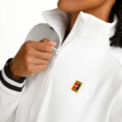 Nike Dri-Fit Court Heritage 1/4 Zip Sweatshirt Women -Tennis-Point Sales 57383000 0 4
